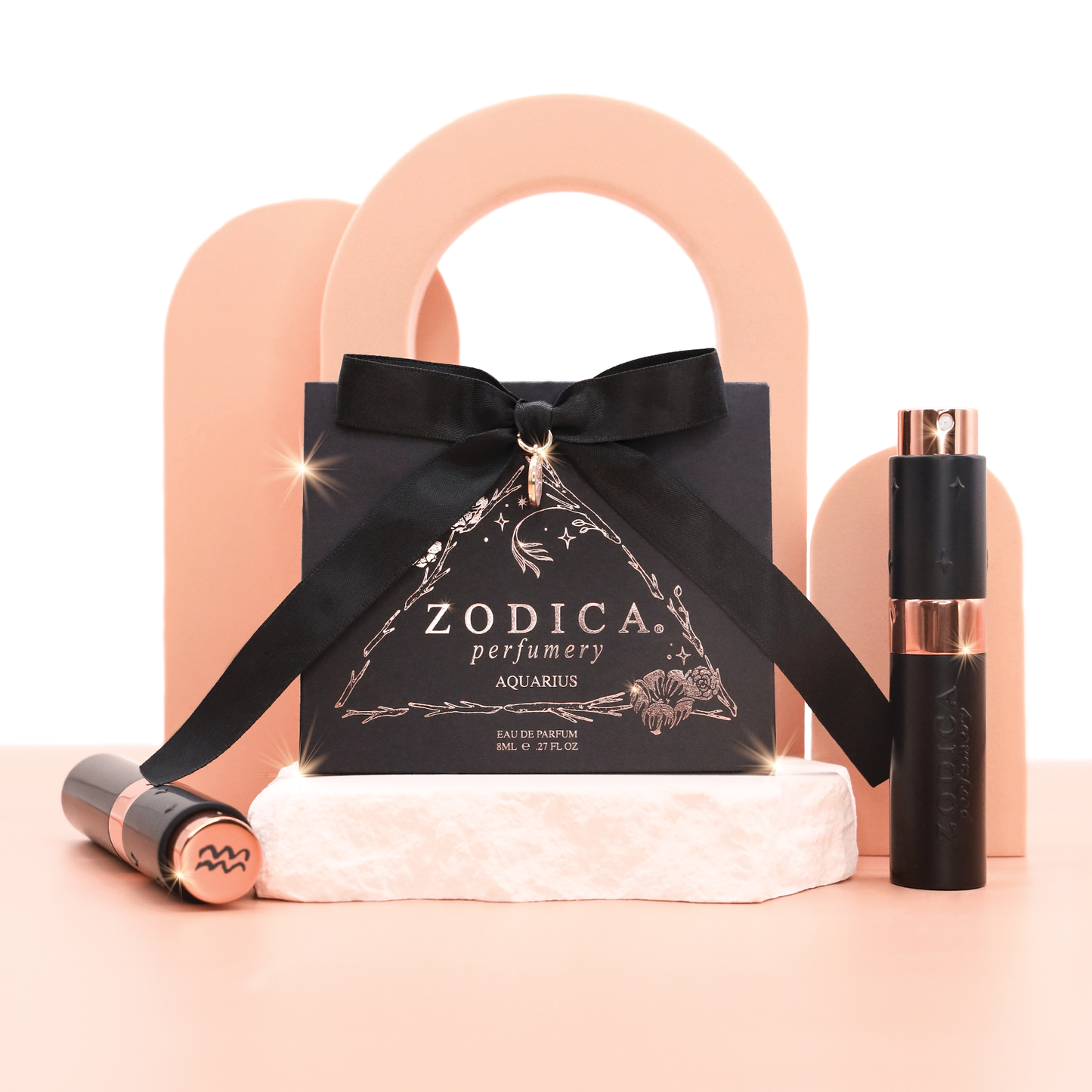 Zodiac Perfume Twist & Spritz Travel Spray Gift Set 8ml: Aries