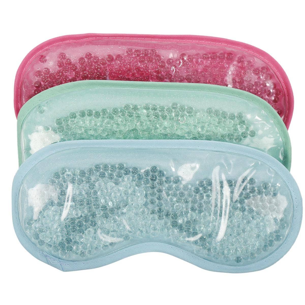 Bodico, Gel Beads Eye Mask w Plush Back, 3col