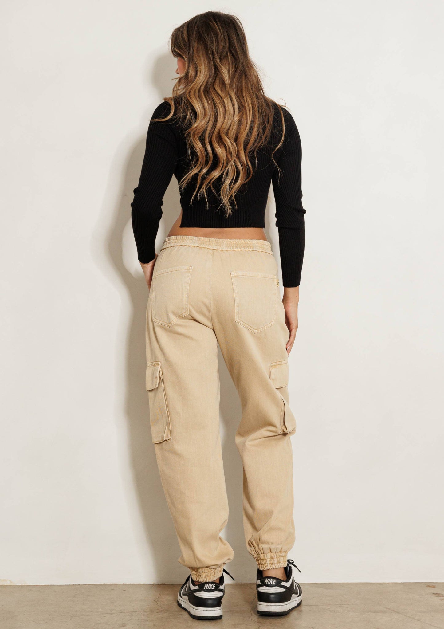 Good Drank Cargo Jeans: Olive / L