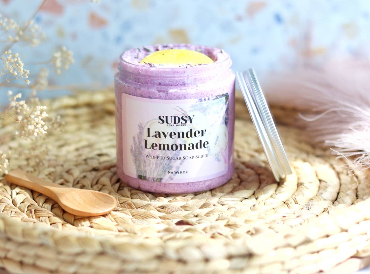 Lavender Lemonade Whipped Sugar Scrub