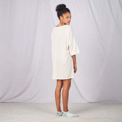 Faceplant Bamboo® and Organic Cotton Oversized boyfriend tee: Black / Large/X-Large