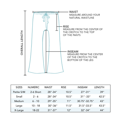 Baja Wide Leg Drawstring Pants