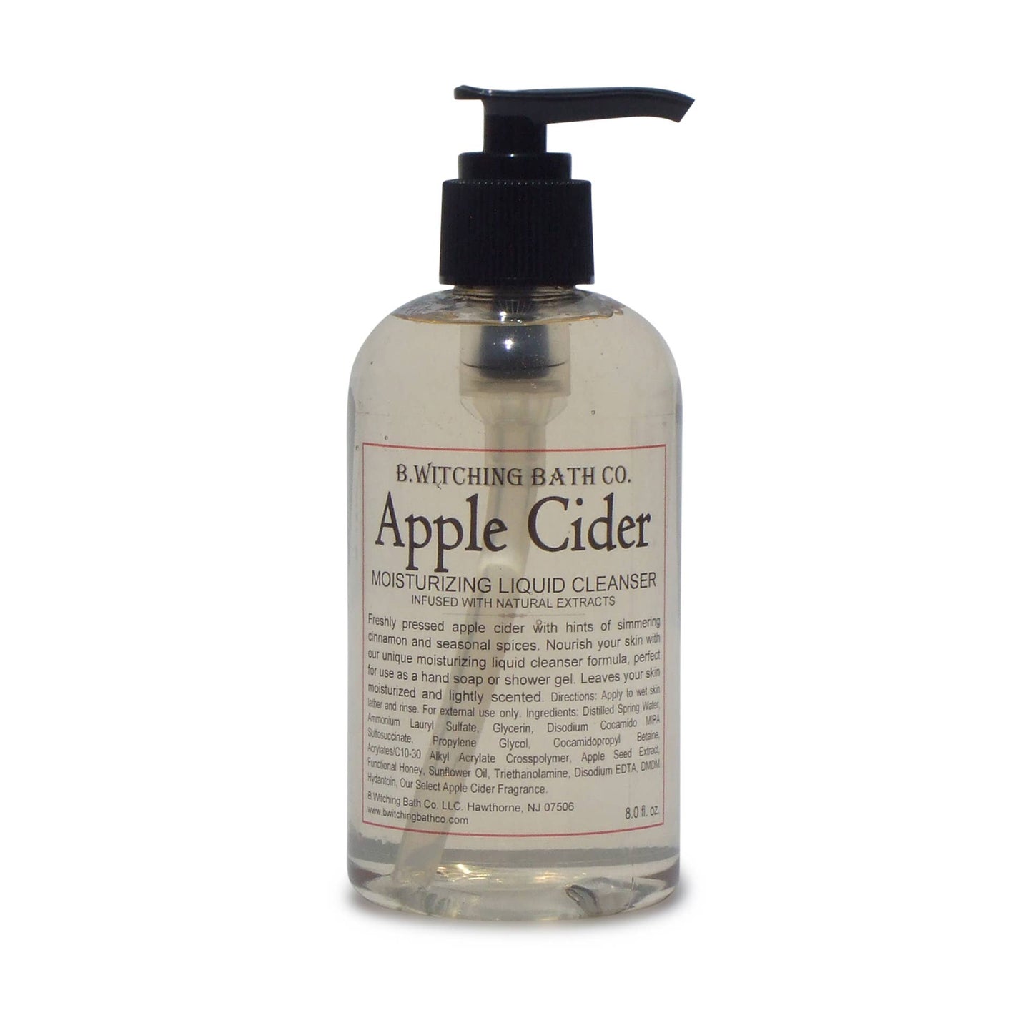 Apple Cider Moisturizing Liquid Cleansers 8oz