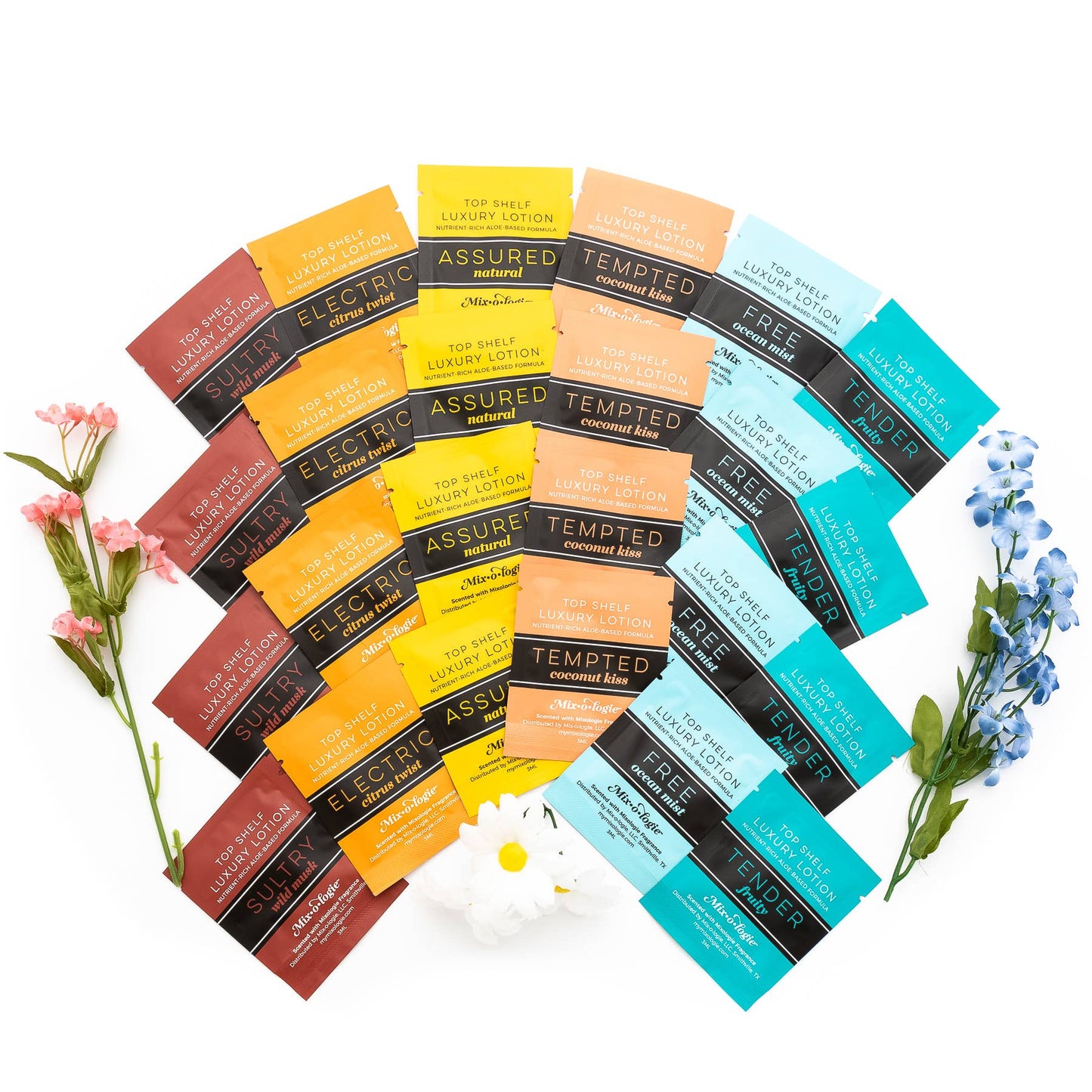 Lotion Samples - Pack of 100 Women's Assorted Scents