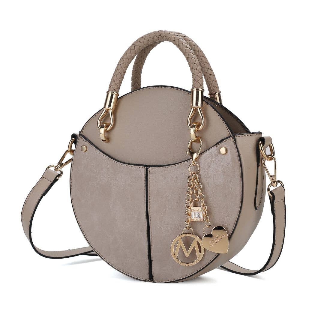 MKF Collection Nobella Crossbody Handbag By Mia K.: Wine