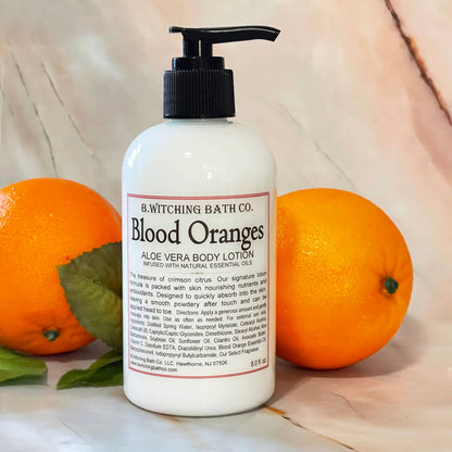 Blood Orange Aloe Vera Body Lotion 8oz.