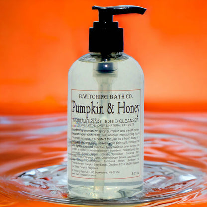 Pumpkin & Honey Moisturizing Liquid Cleansers 8oz