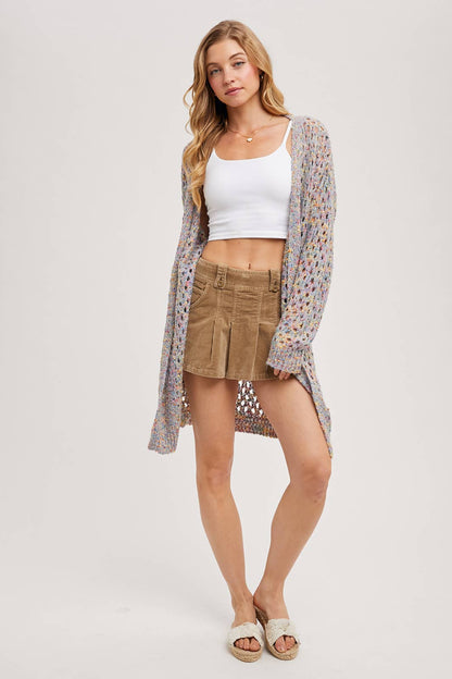 OPEN KNIT CARDIGAN