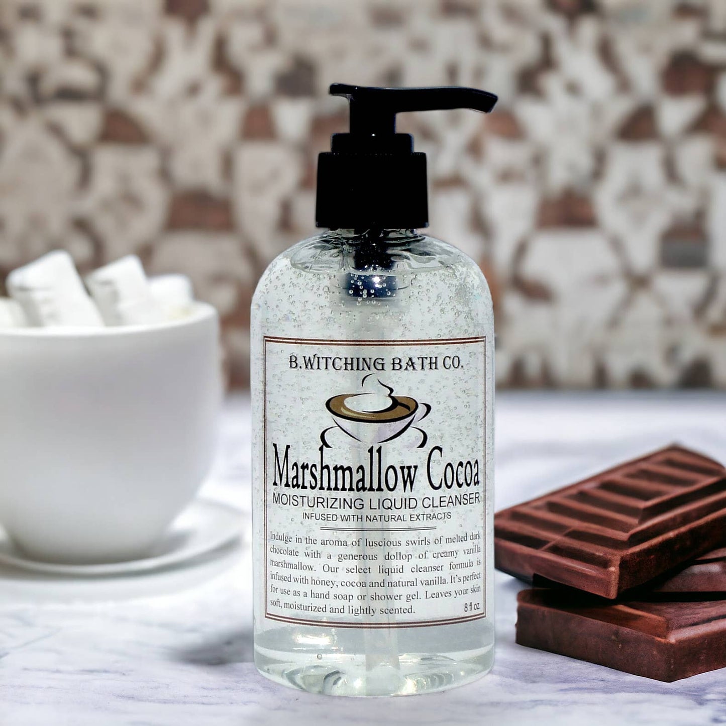 Marshmallow Cocoa Liquid Cleanser 8oz