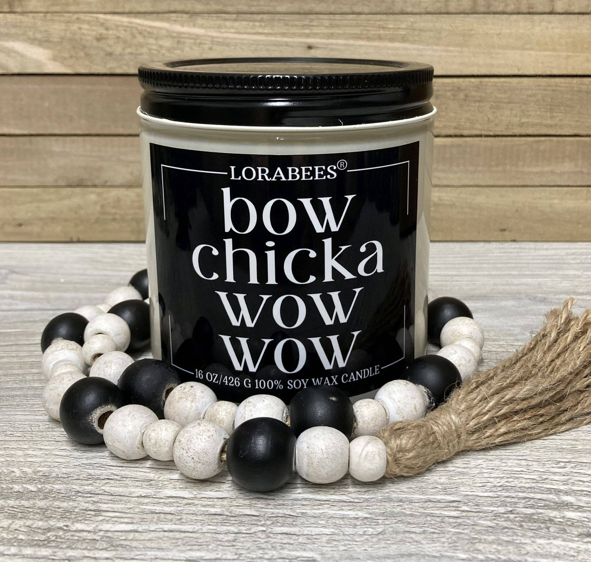 FUN CANDLE LINE: Bow Chicka Wow Wow