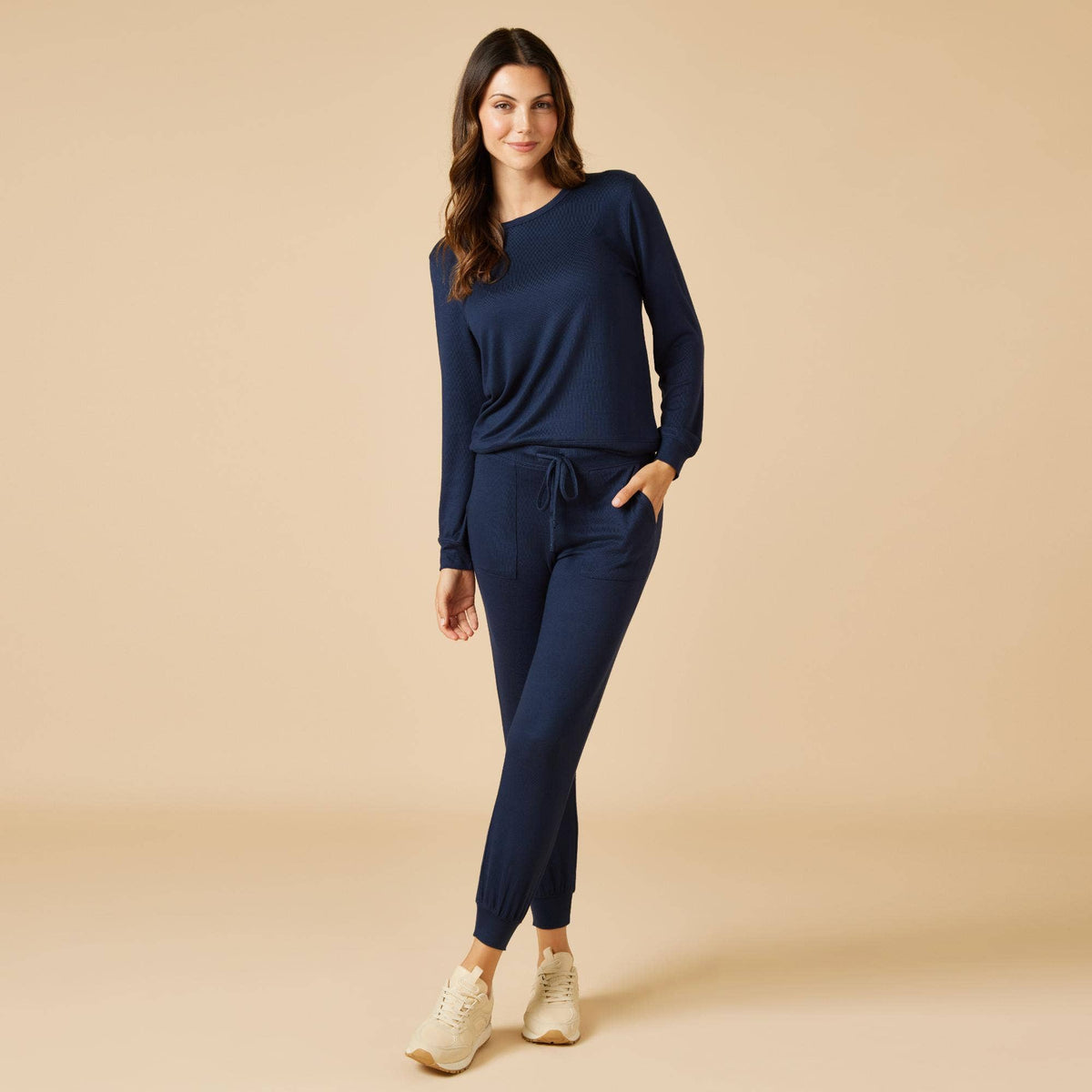 Women's Cloud Soft Dream Crew Neck Lounge Set - Oprah's Fave