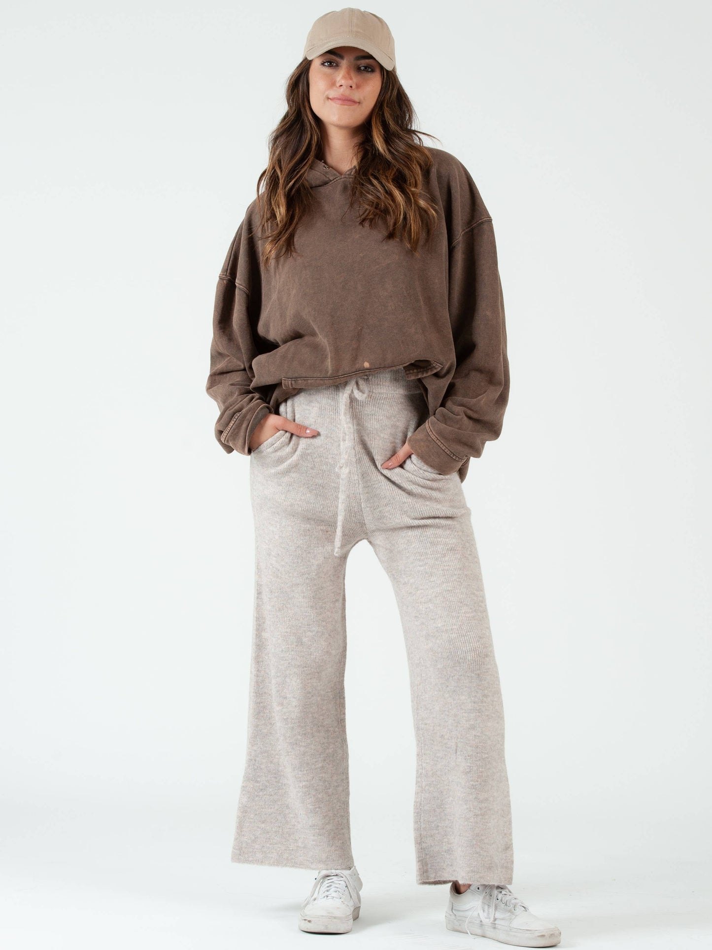 NYB2670-AVERY SWEATER PANTS-BLUSH SNOW: XS