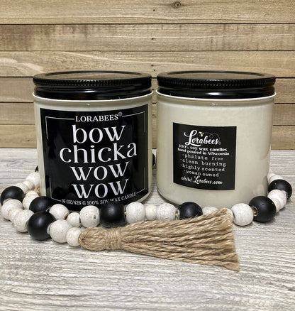 FUN CANDLE LINE: Bow Chicka Wow Wow