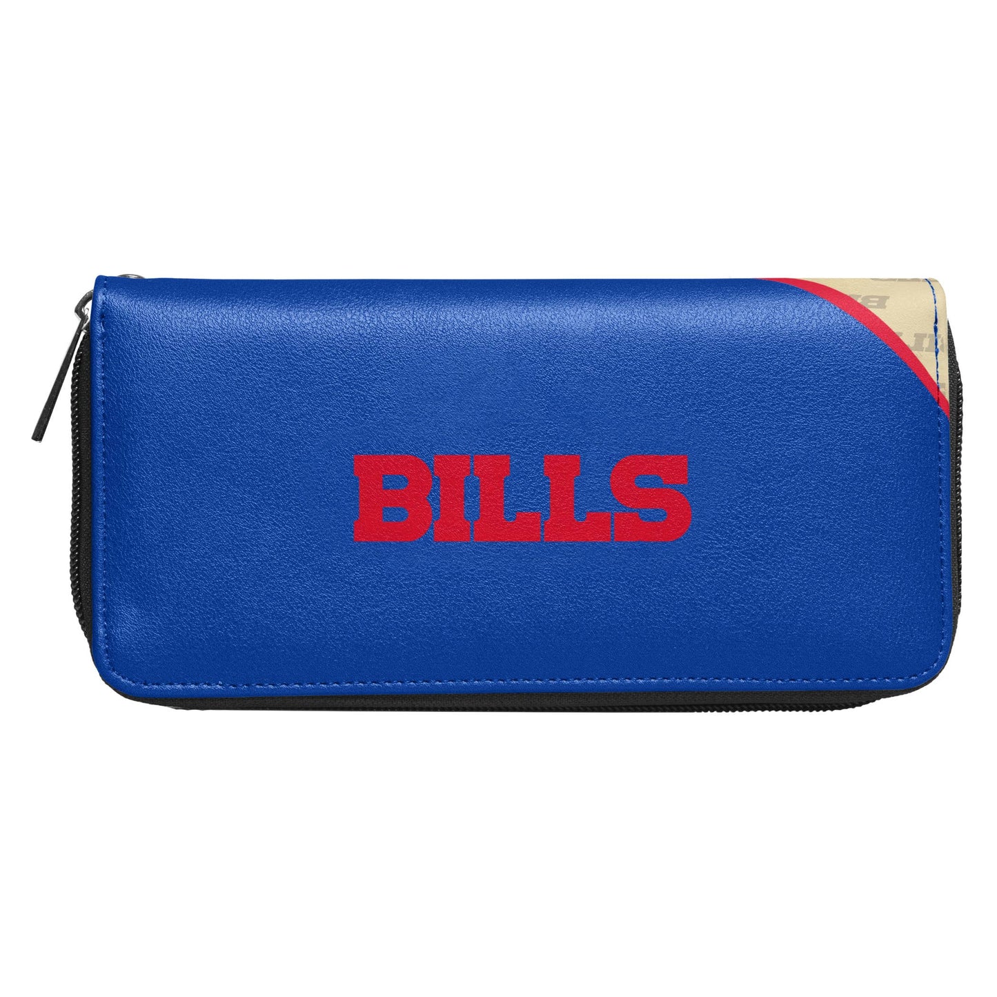 NFL Buffalo Bills Curve Organizer Zip Wallet