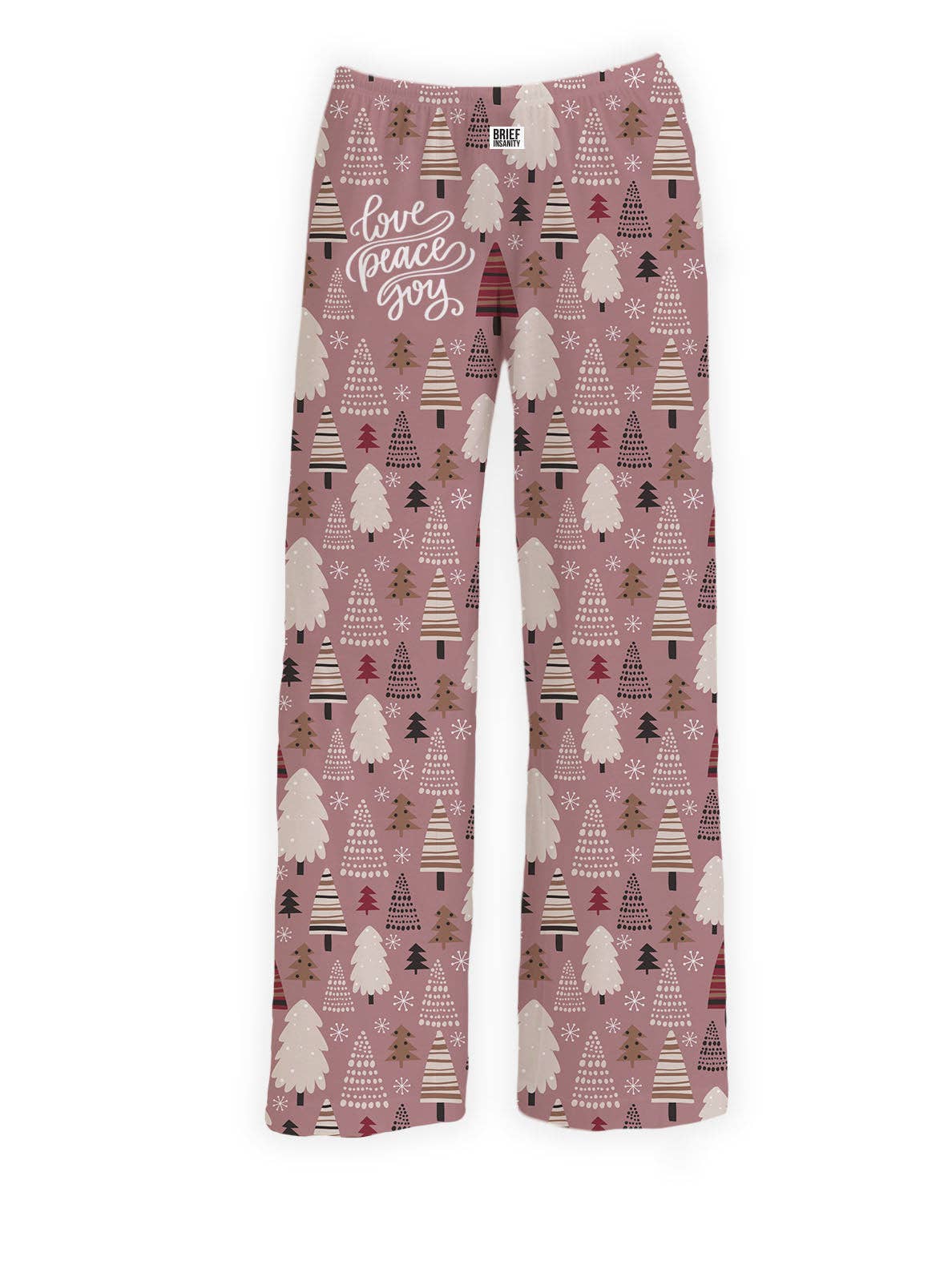 Love, Peace, and Joy Lounge Pants: X-Large
