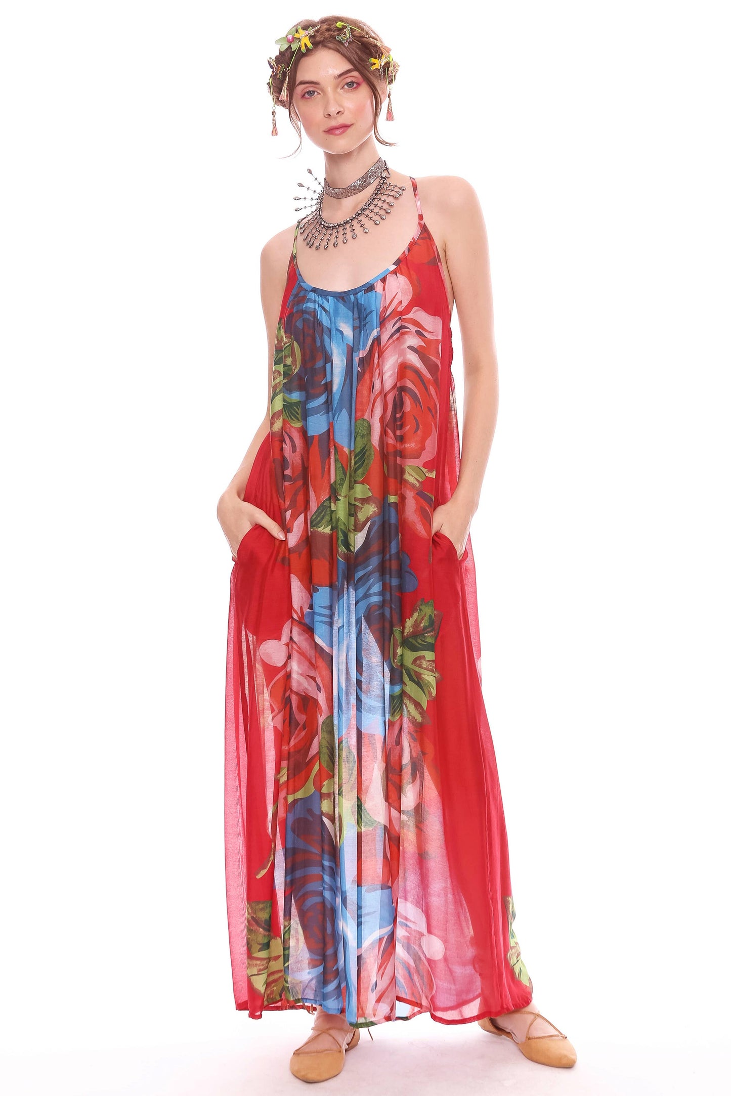 Exotic Maxi Dress