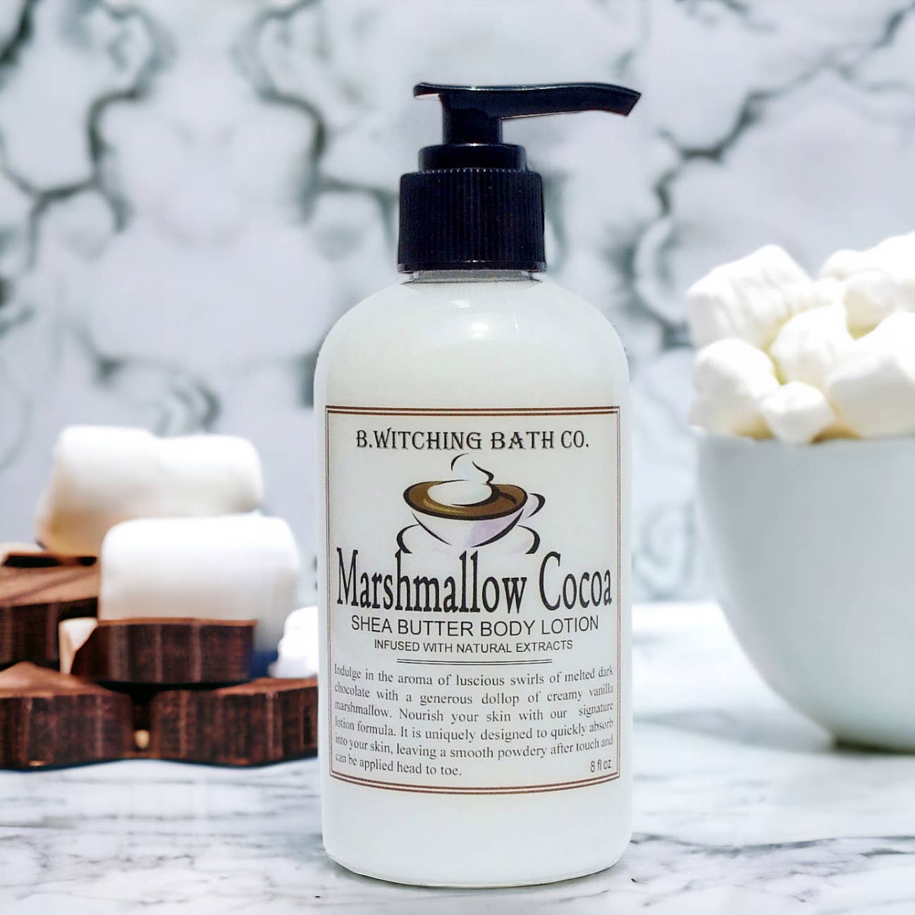 Marshmallow Cocoa Lotion 8oz.
