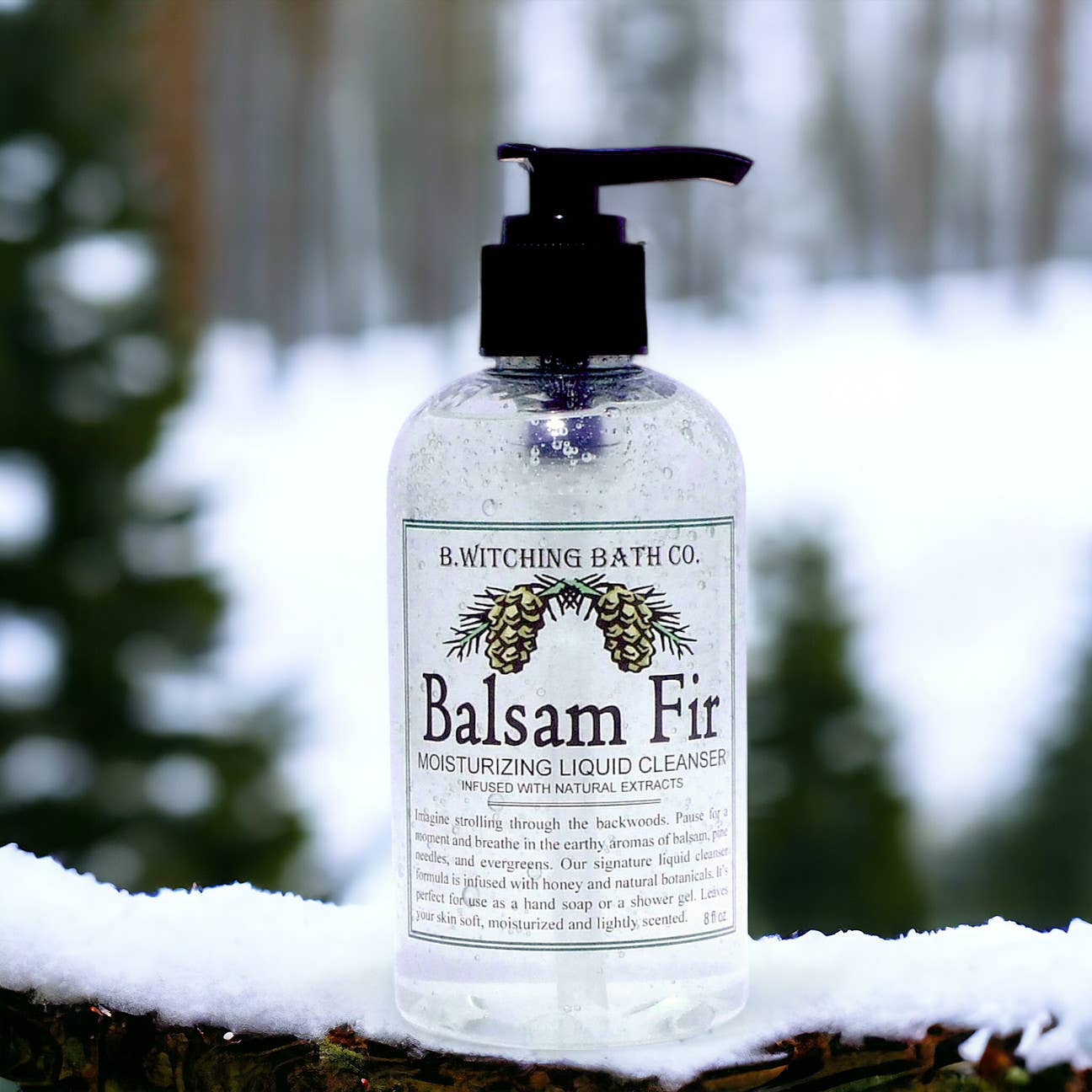 Balsam Fir Holiday Liquid Soap 8oz