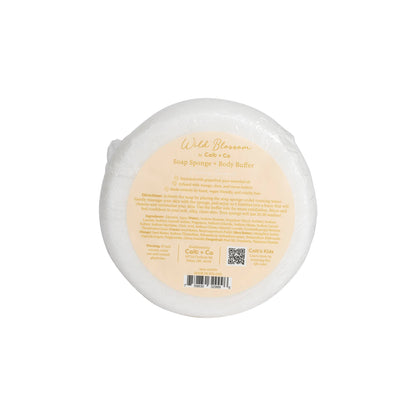 Wild Blossom Soap Infused Body Buffer-Creamy Coconut