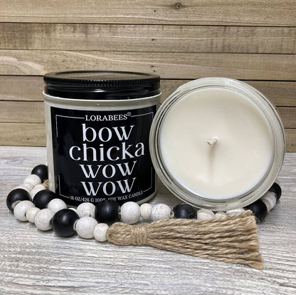 FUN CANDLE LINE: Bow Chicka Wow Wow