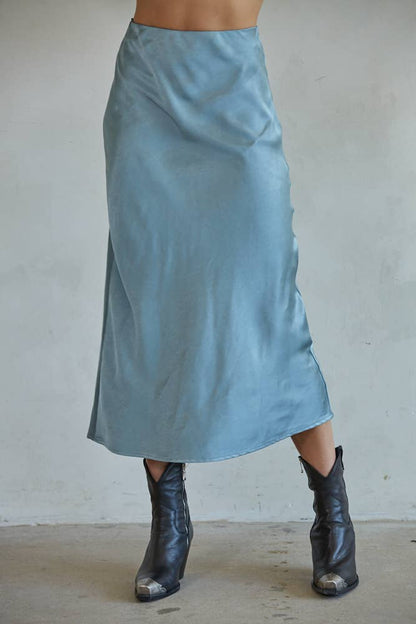 L5954 | MANHATTAN DREAM SKIRT: Pearl / Medium