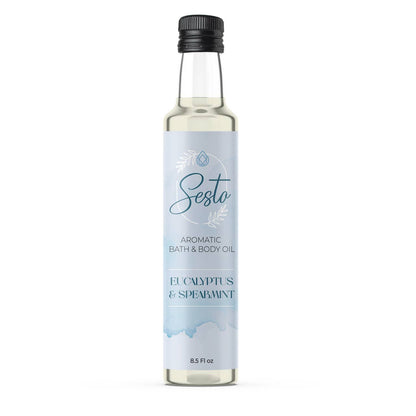 Sesto Aromatic Bath & Massage Oil - Eucalyptus & Spearmint