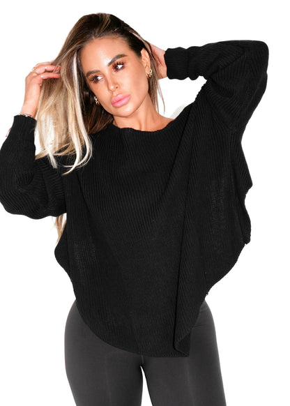 REVERSIBLE ROLES CUTOUT PULLOVER