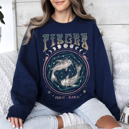 Pisces Zodiac, Astrology, Horoscope Sweatshirt