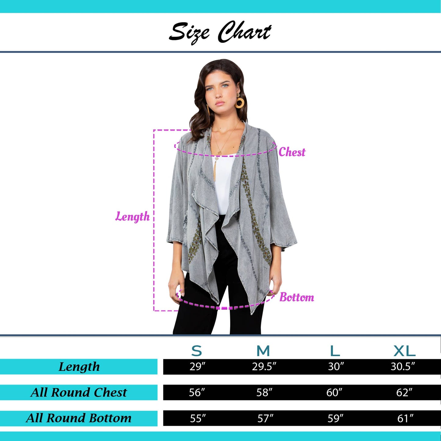 Bohemian Elegance: Stonewashed Rayon Kimono