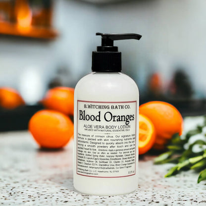 Blood Orange Aloe Vera Body Lotion 8oz.