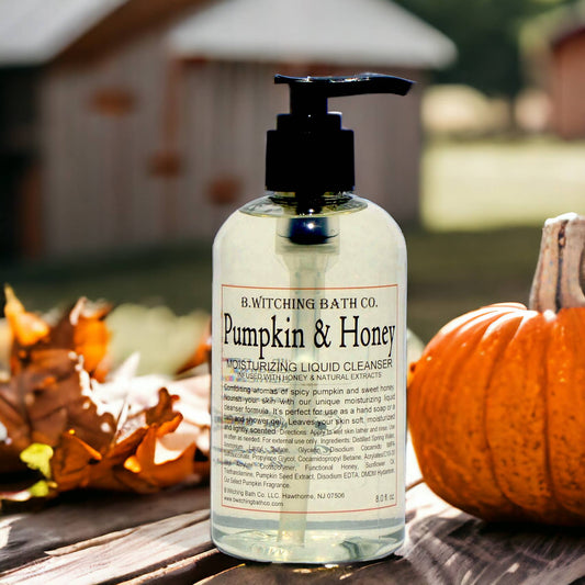 Pumpkin & Honey Moisturizing Liquid Cleansers 8oz