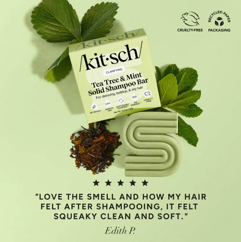 (Sample) Tea Tree & Mint Clarifying Shampoo Bar