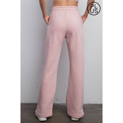 FRENCH TERRY Sky Blue / 2XSTRAIGHT LEG PANTS: