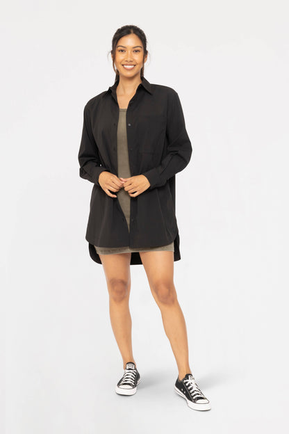 Classic Oversized Button-Up Shirt