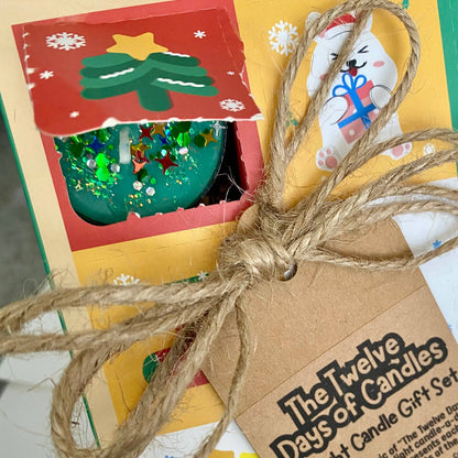 Christmas Tealight Gift Set | 12 Days of Candles 