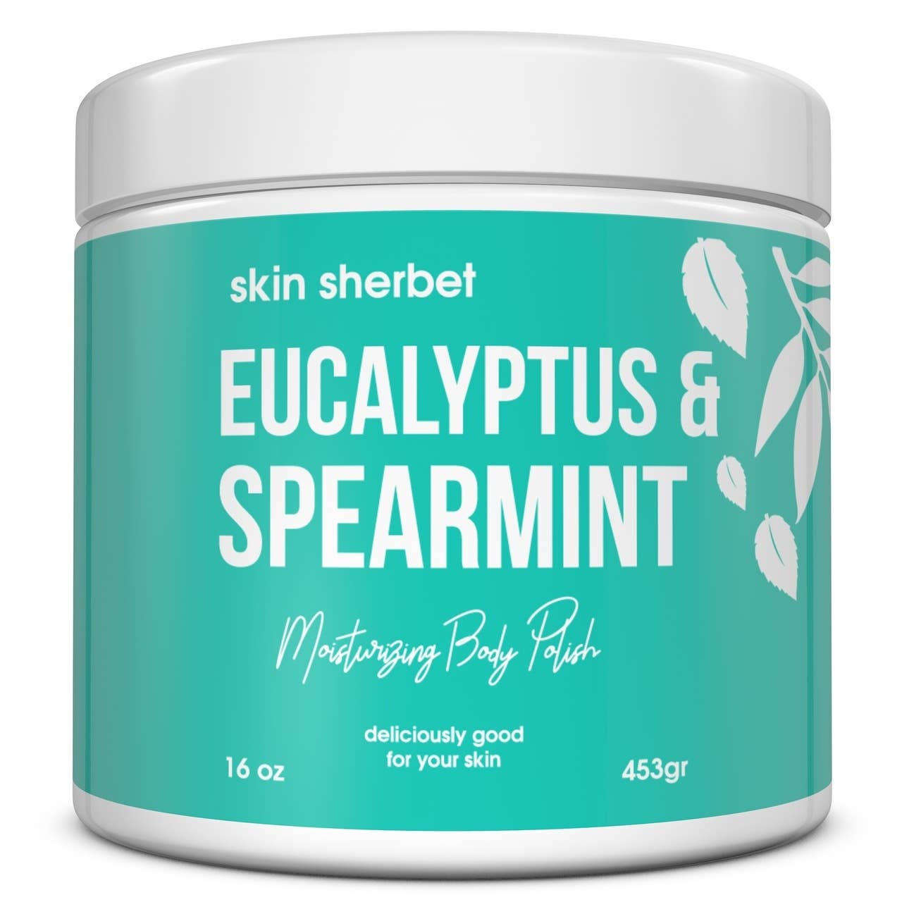 Skin Sherbet Eucalyptus & Spearmint Body Polish Salt Scrub: Retail Product