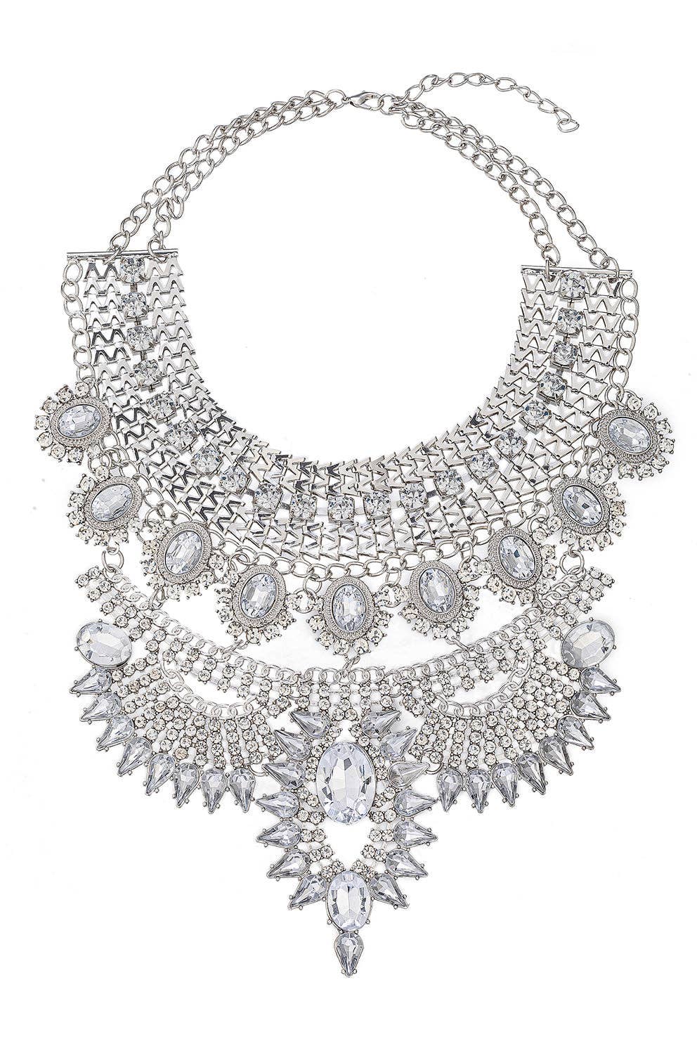 Jania Silver Necklace