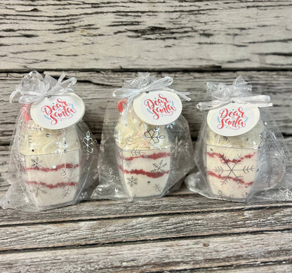 Dear Santa Bath Bomb w/ Bubble Frosting