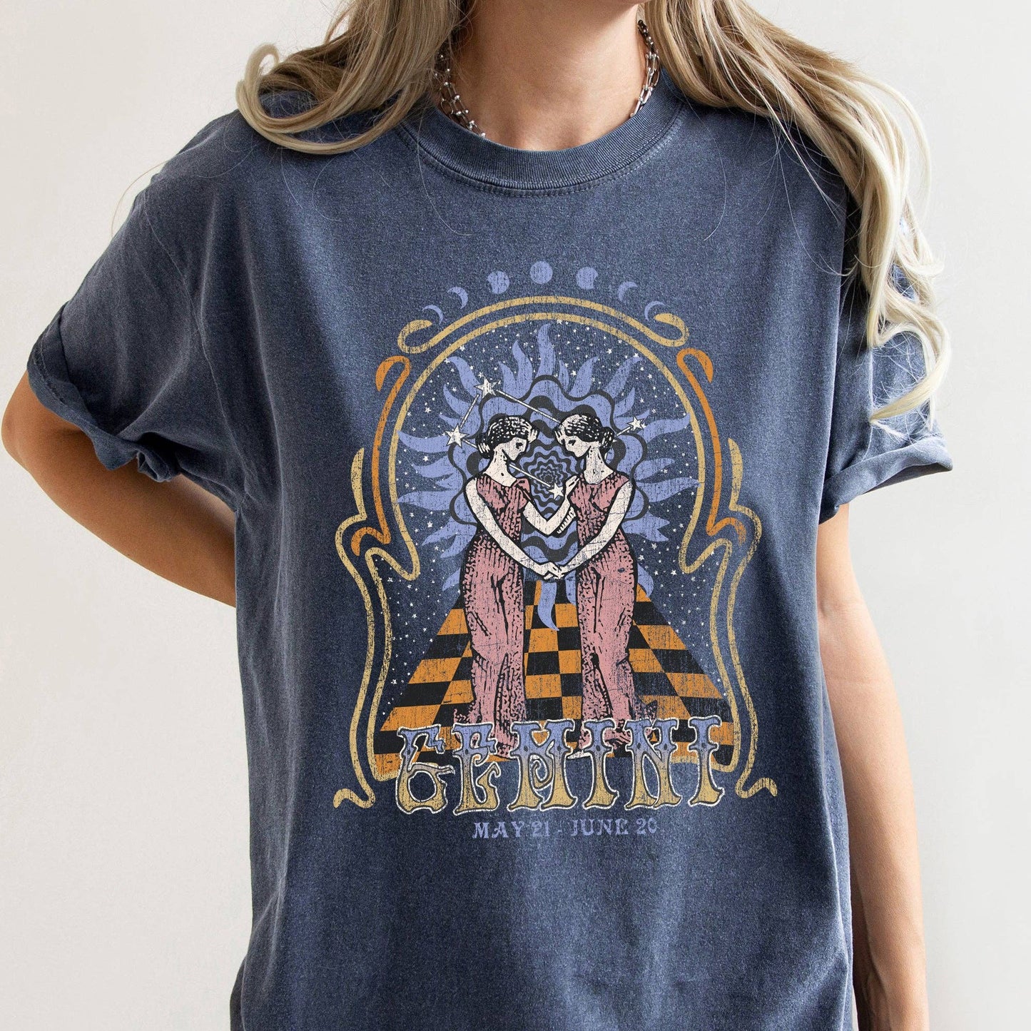 Gemini Zodiac Comfort Colors Tees, Horoscope, Astrology