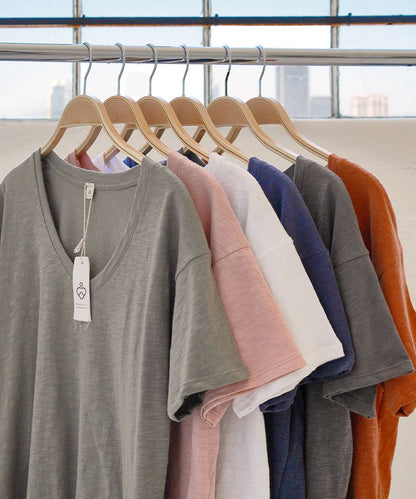 COTTONSLUB V NECK PACKDEAL: MULTI / MED