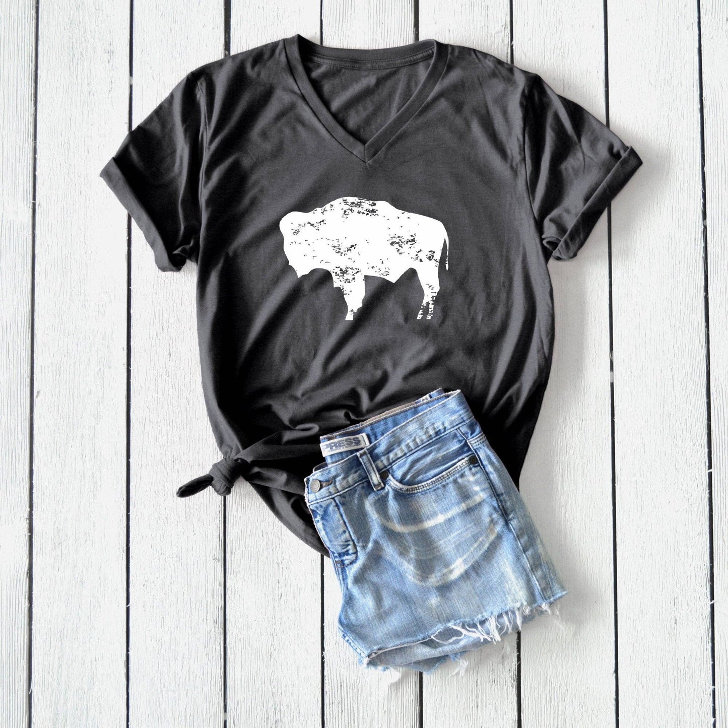 Bison Adult Tee Shirt