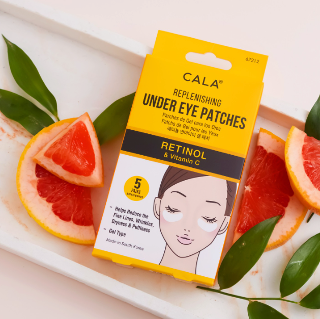 CALA Under Eye Patches (5 pairs/pack): Retinol & Vitamin C