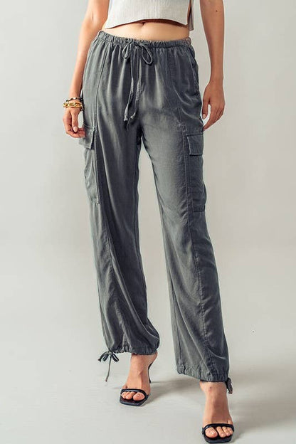 Cargo Chic Straight Leg Pant