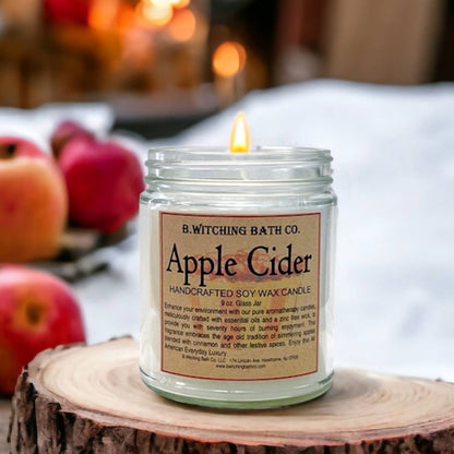 Apple Cider Soy Wax Candles 9oz
