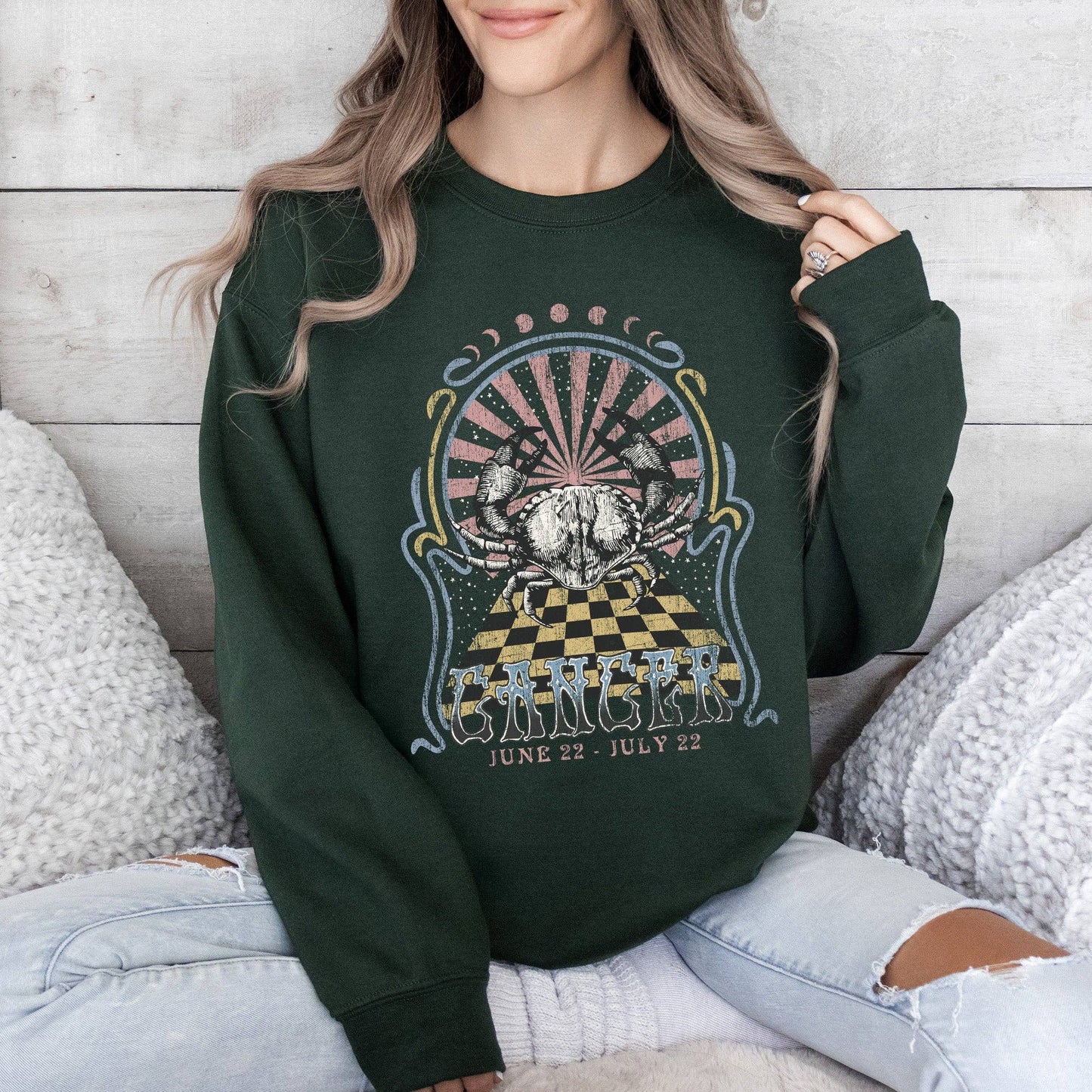 Cancer Zodiac, Astrology, Horoscope Sweatshirt