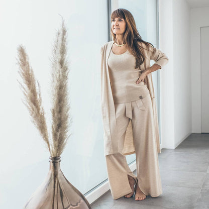 Loungewear Tank Top-Ivory