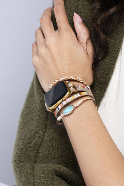 Bohemian Leather Apple Watch Band