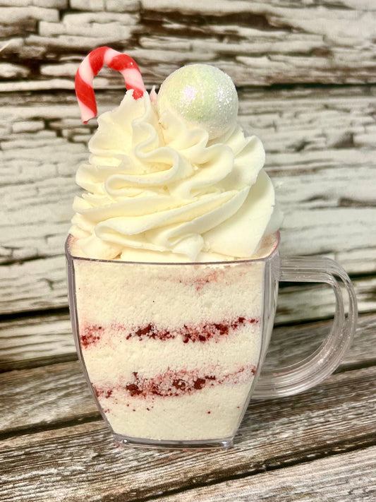 Dear Santa Bath Bomb w/ Bubble Frosting