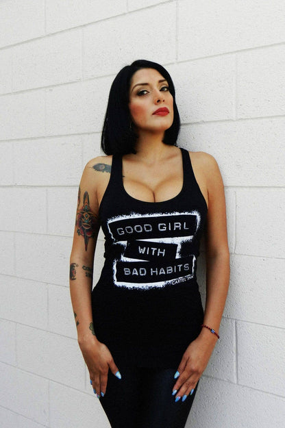 Good Girl With Bad Habits: Black White / 2X 3215-BLACK WHITE |