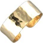 Hammered Strip Ear Cuff